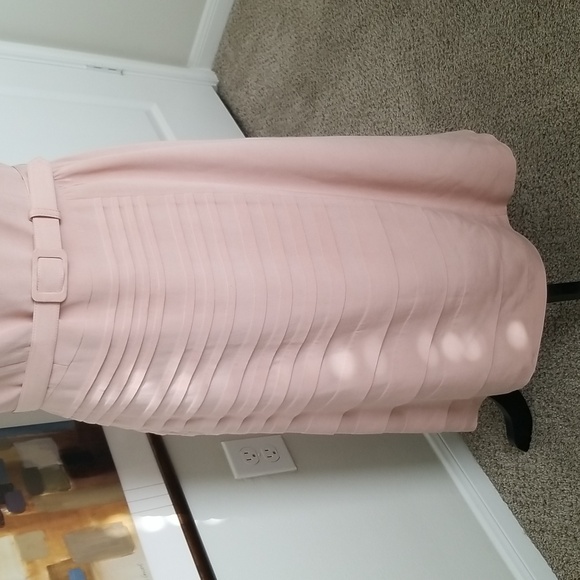 Vintage Due per Due Salmon Pink Elegant Sleeveless Dress - Picture 3 of 7